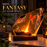 Fire Dragon Halloween Lamp By Lukky