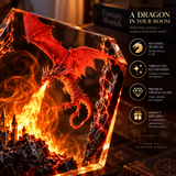 Fire Dragon Halloween Lamp By Lukky
